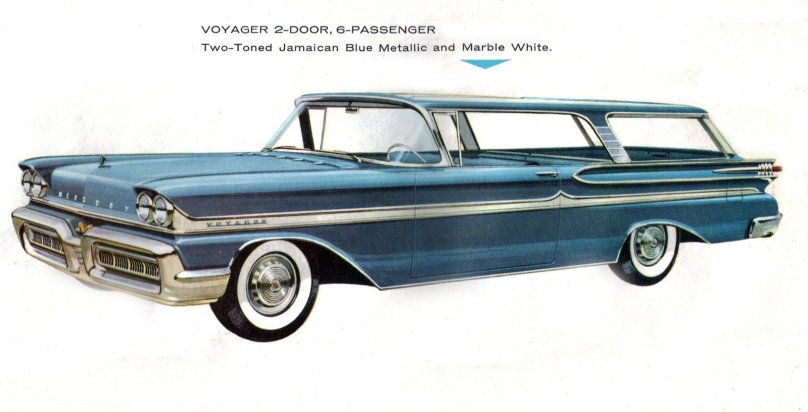 1958 Ford Mercury Brochure
