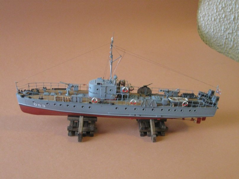 Катер морской охотник МО-4 модель