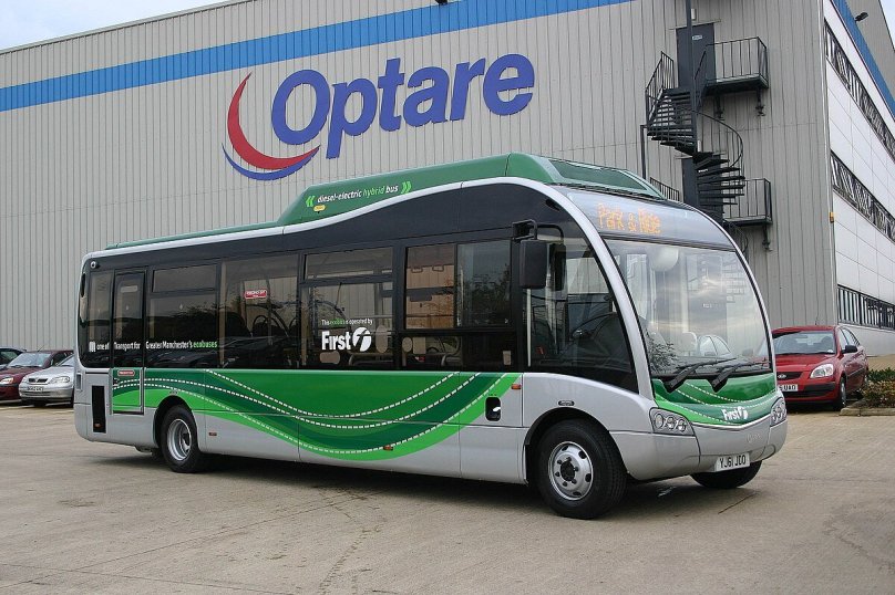 Optare solo National Express Bus