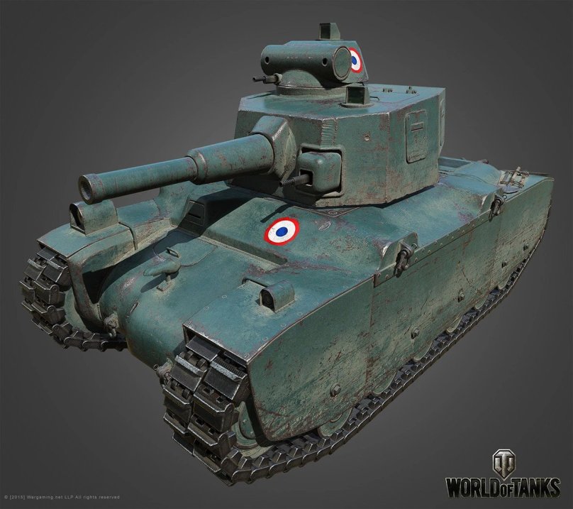 Танк Renault g1r