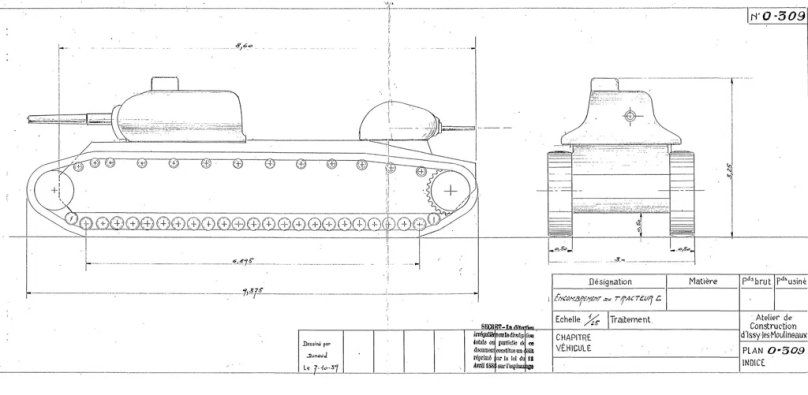 Схема бронирования AMX m4 49 l