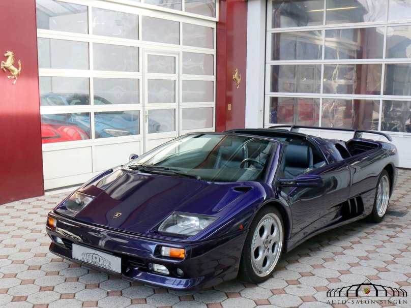 Lamborghini Diablo Roadster салон