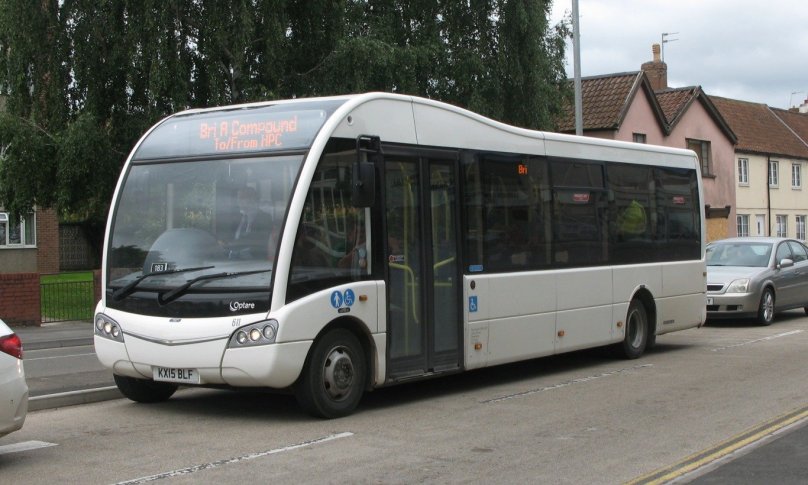 Optare solo National Express Bus
