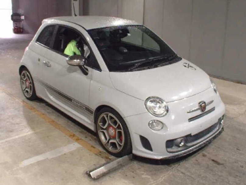 Fiat 500 Sport 2021 пластик под передним бампером