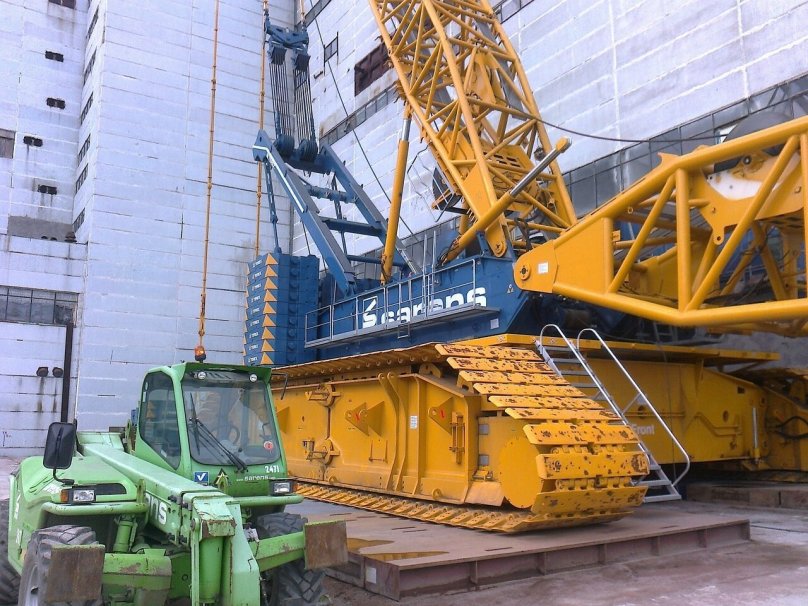 Кран ЧАЭС Demag cc4000