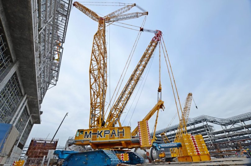 Либхер кран 1000 тонн