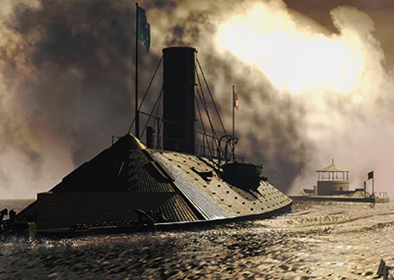 Мерримак корабль южан