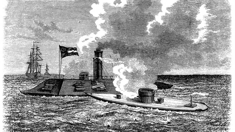USS Merrimack 1855