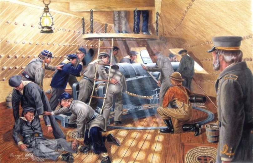 Броненосец южан Вирджиния