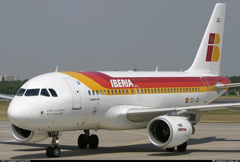Самолет Iberia