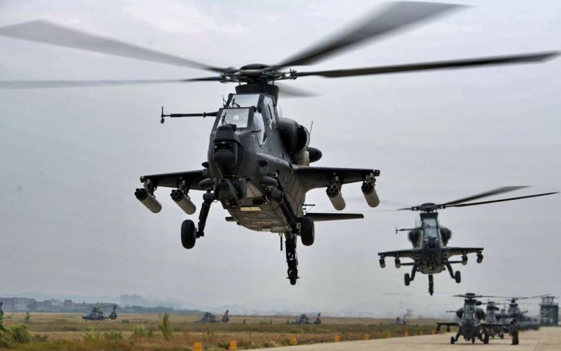 Китайский ударный вертолет