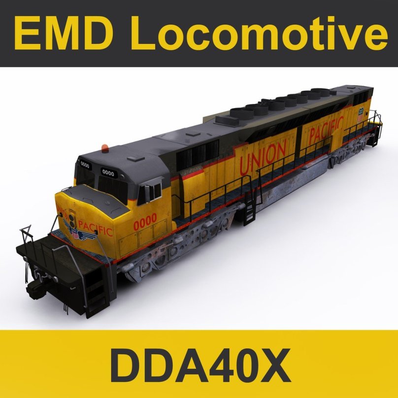 EMD dda40x чертежи