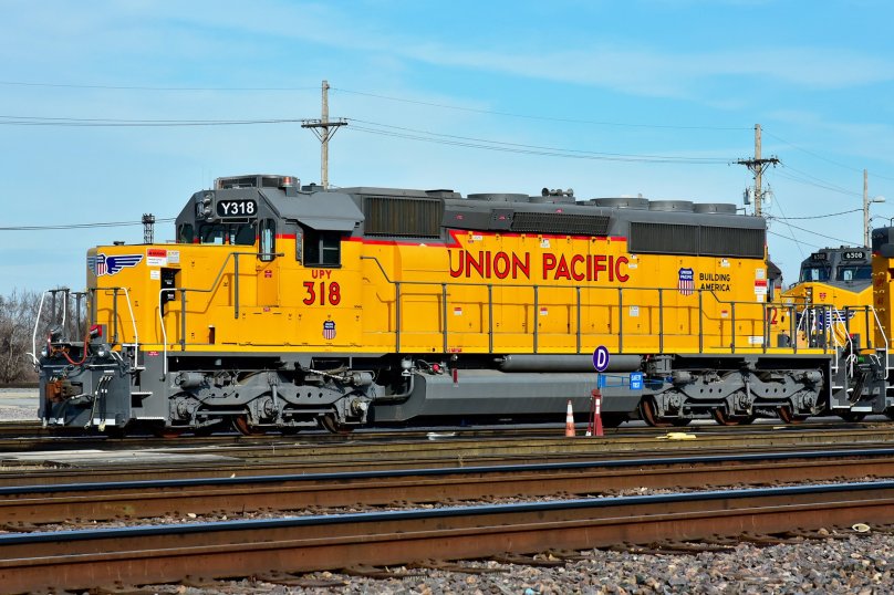 Американский тепловоз sd40