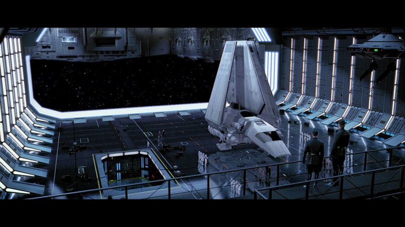 Ангар имперского звездного разрушителя