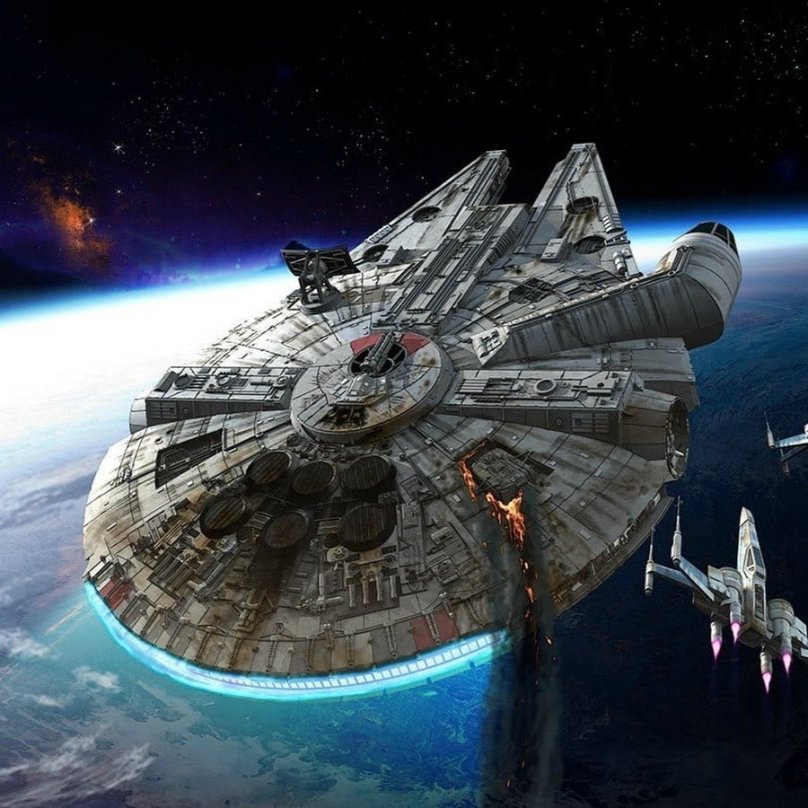 Корабль Тысячелетний Сокол из Звездных войн