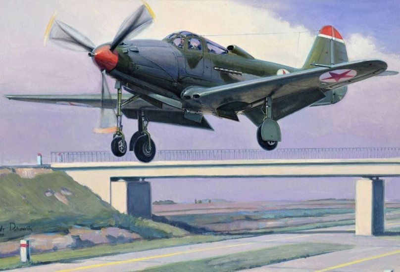 P-39 Aviation Art