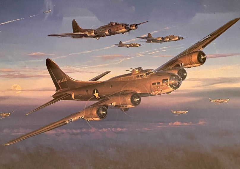 B 17 бомбардировщик