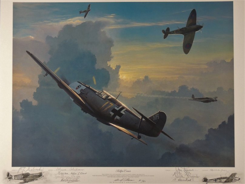 Messerschmitt bf 109 воздушный бой