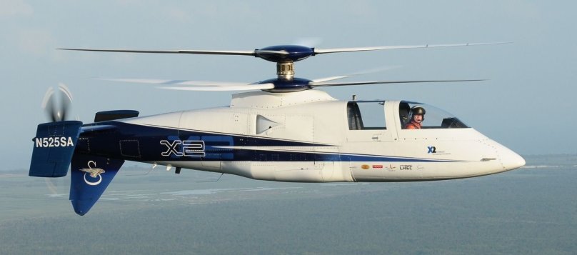 Sikorsky x2 вертолет