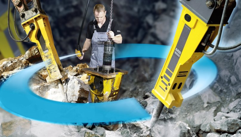 Гидромолот Atlas Copco нв 7000
