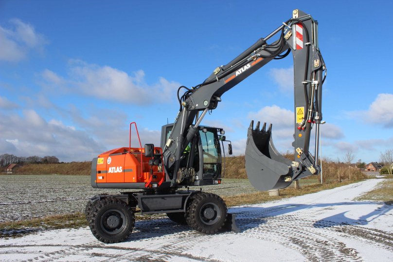 Экскаватор атлас 1304