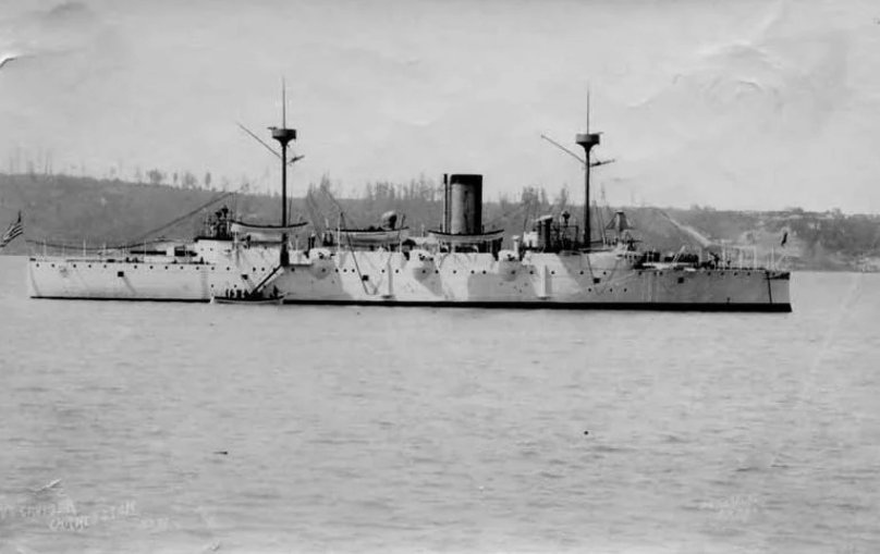 Крейсер Чарльстон 1905 сейчас