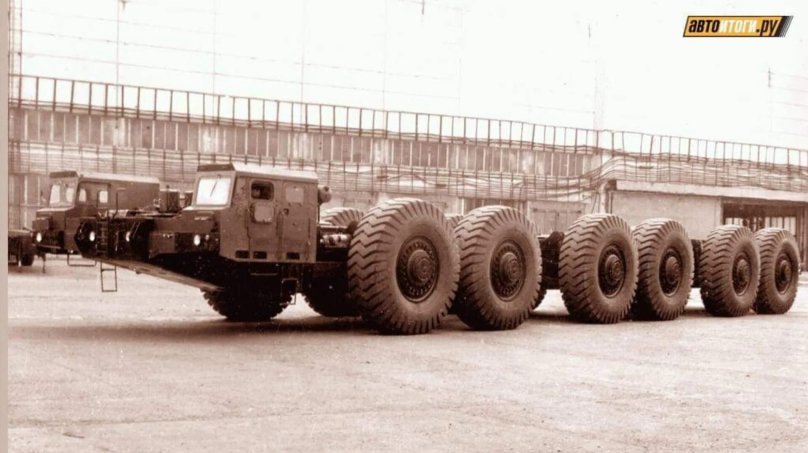 МАЗ 7904. Проект "Целина".