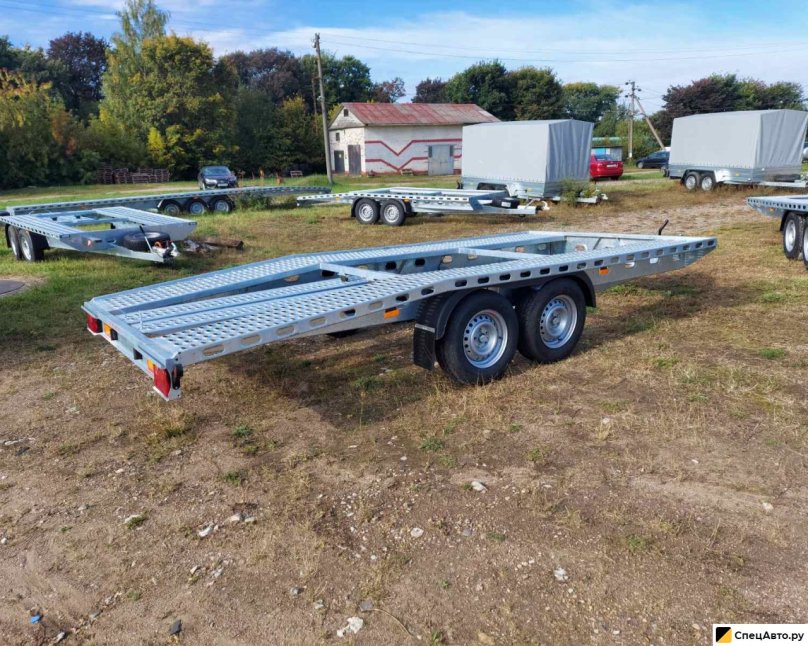 Лафет прицеп для перевозки автомобилей