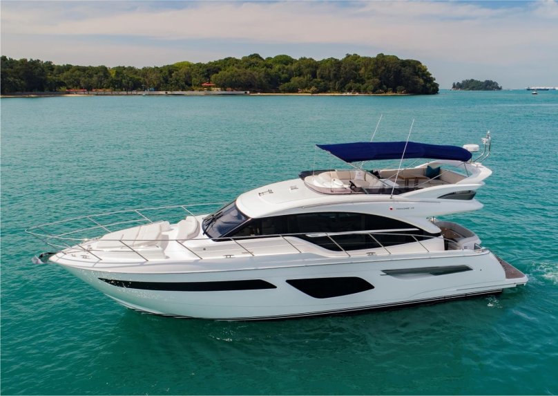 Яхта моторная Princess f55