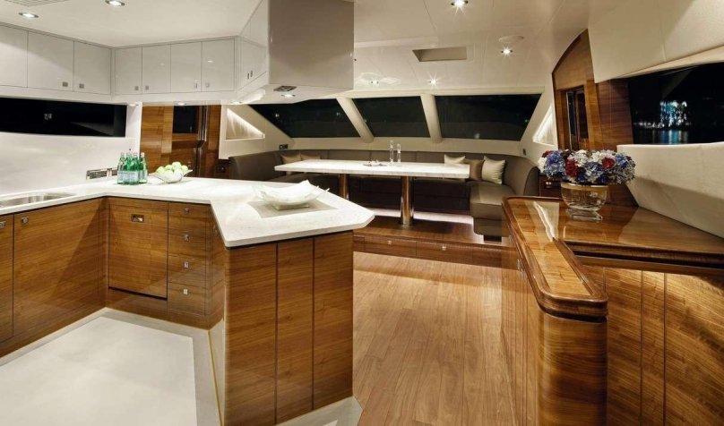 Кухня в яхтенном стиле