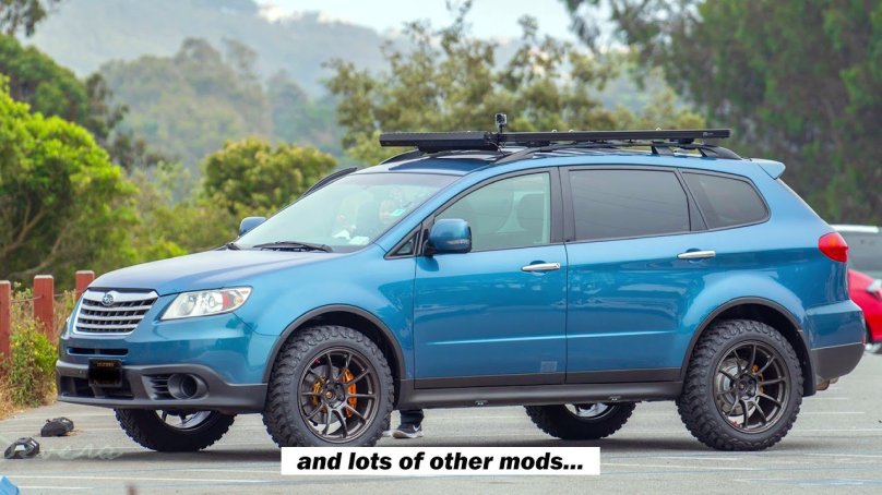 Subaru Tribeca off Road