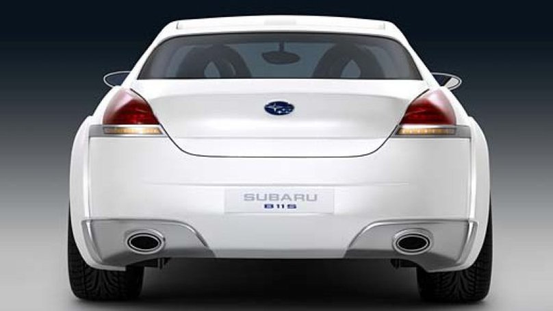 Концепт Субару четырехдверного купе в11s 2003 года