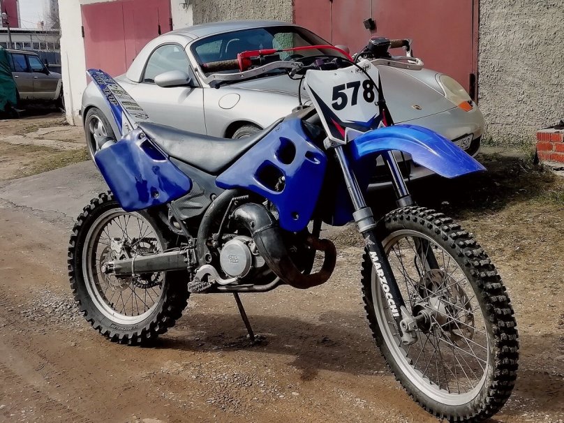 Мотоцикл Gas Gas mc125 на сликах