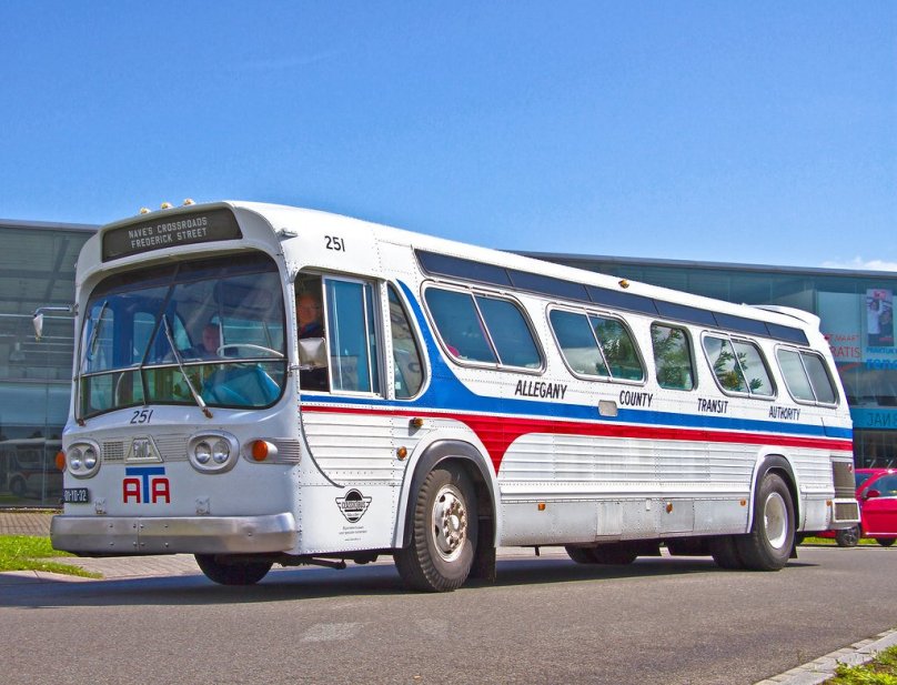 GMC Fishbowl Bus