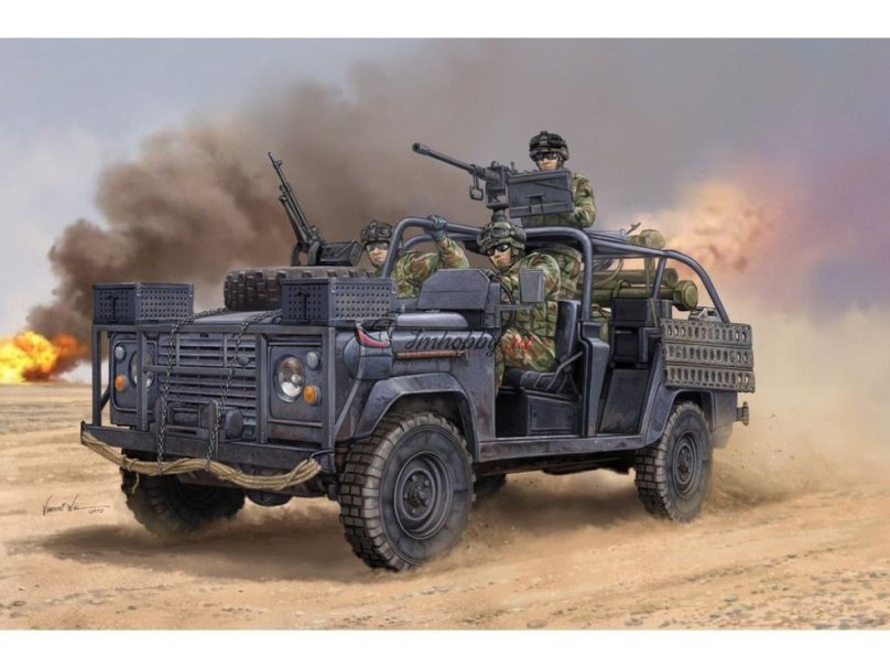 • Hobby Boss 82450 Ranger Special Operations vehicle w/MG 1/35