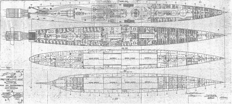 Крейсер Шарнхорст чертежи