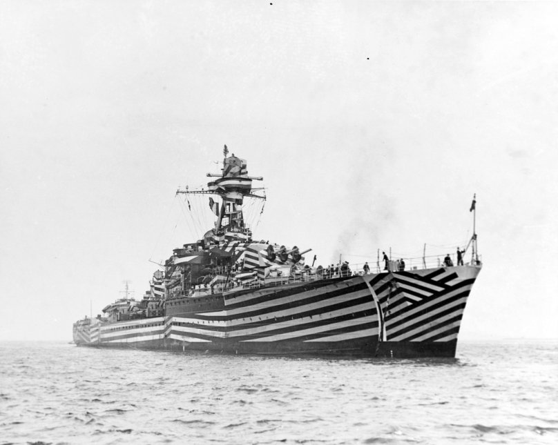 Камуфляж крейсера gloire