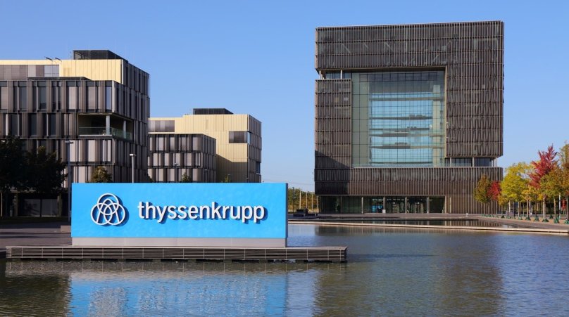 Завод ТИССЕНКРУПП В Дуйсбурге