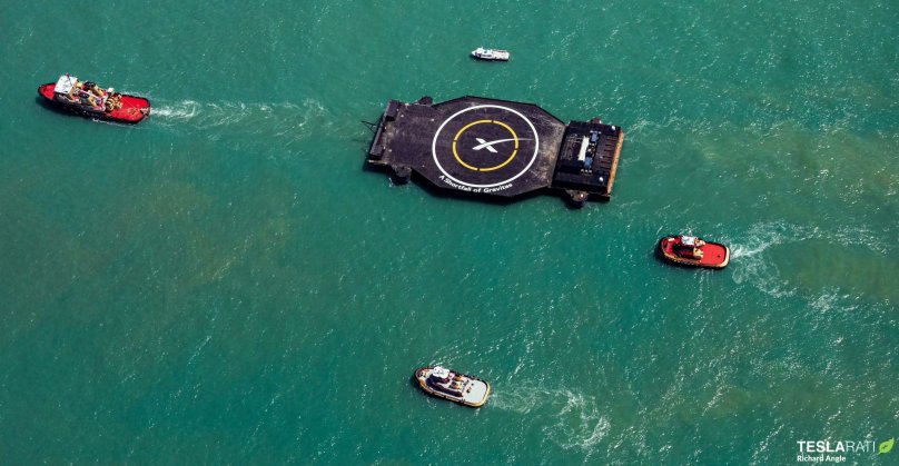 ASDS SPACEX as shortfall of gravitas