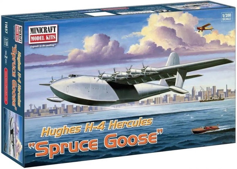 Spruce Goose самолет