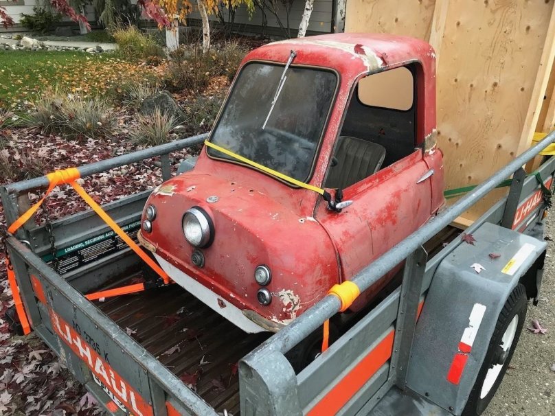Трехколесный автомобиль Peel p50