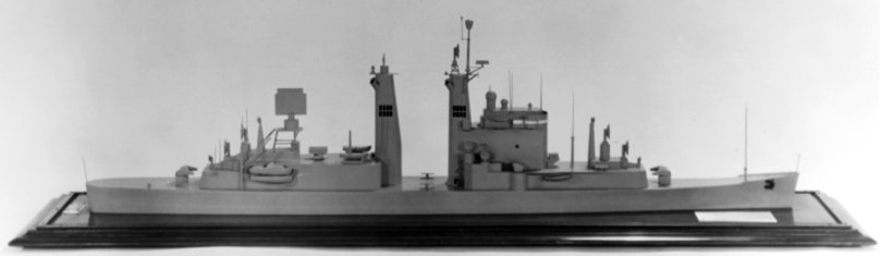 Guided Missile Cruiser Chicago drawing