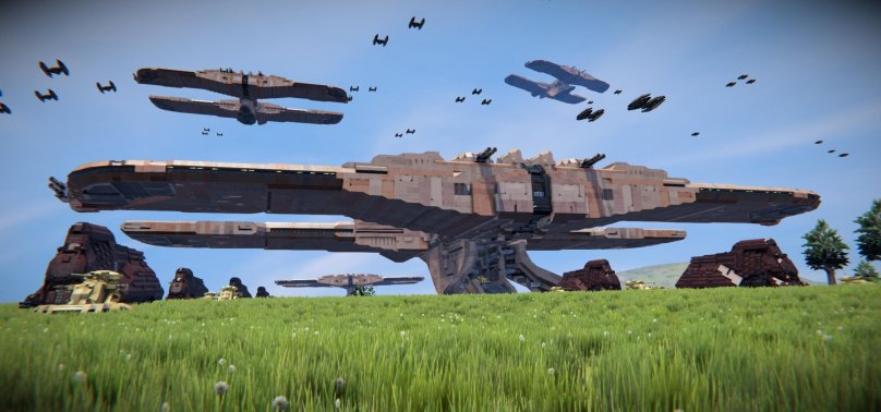 Десантный корабль дроидов Звездные войны