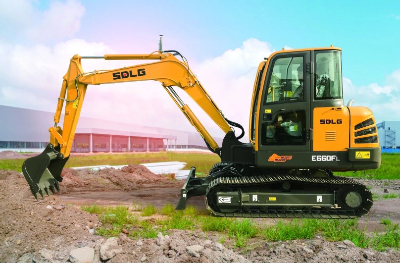 Экскаватор SDLG e660fl