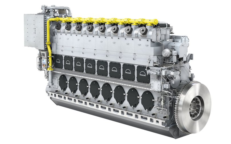 Man 48/60cr Diesel engine