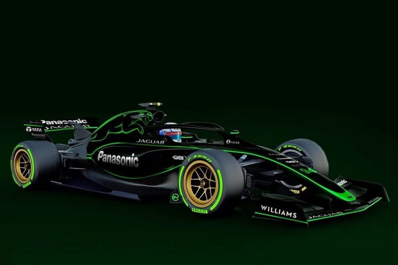 Jaguar f1 Concept livery