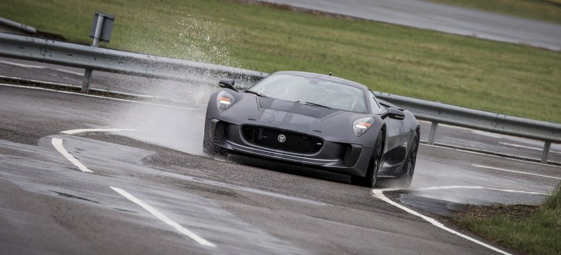 Jaguar c-x75 Concept чёрный фото