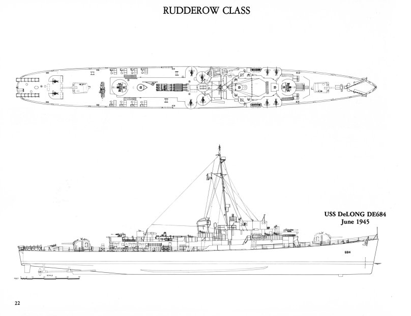Эскортные миноносцы типа Rudderow