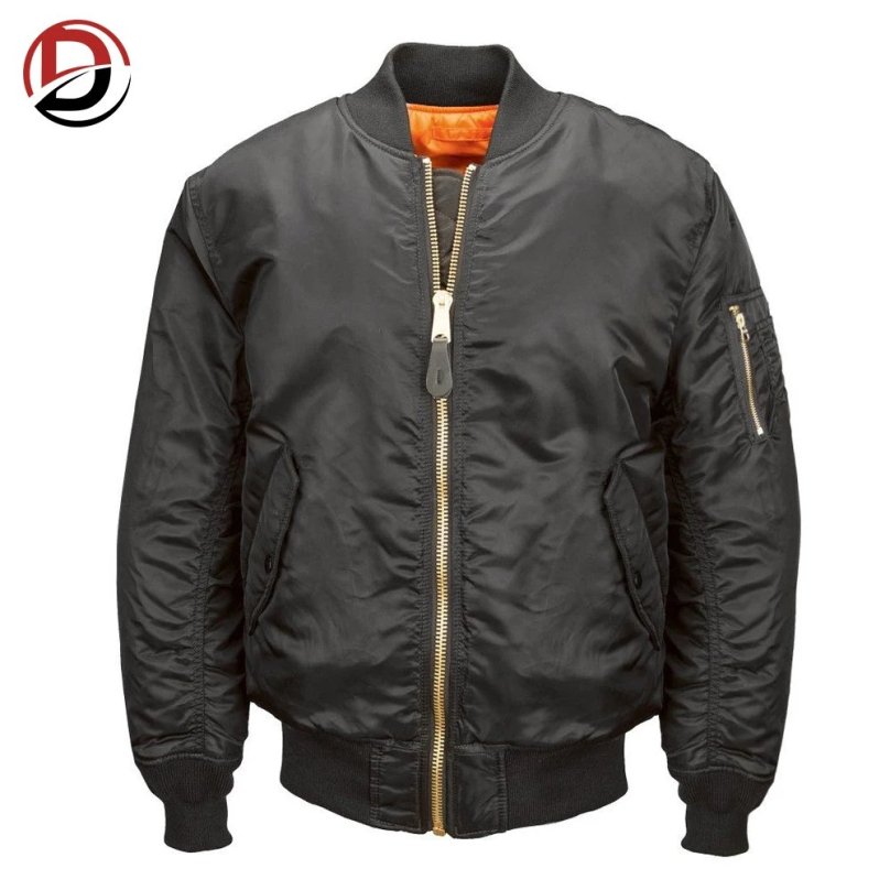 Бомбер ma-1 Alpha industries Black