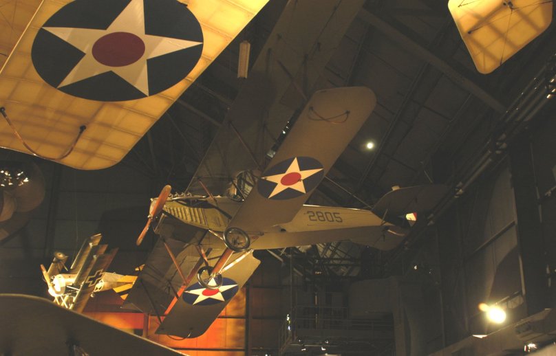 1917 Curtiss JN-4d Museum of Science and industry